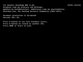 Screenshot of Yet Another BlueDump MOD